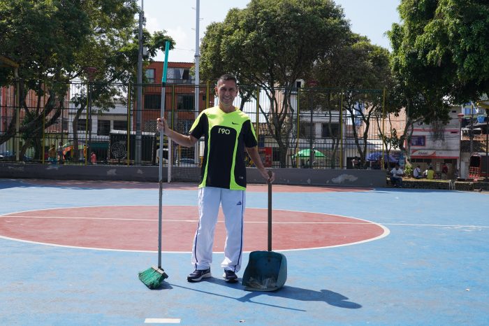 El guardián ambiental del barrio Girardot